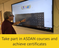 Take part in ASDAN courses and achieve certificates